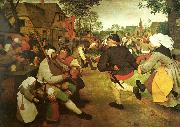 Pieter Bruegel bonddansen oil painting